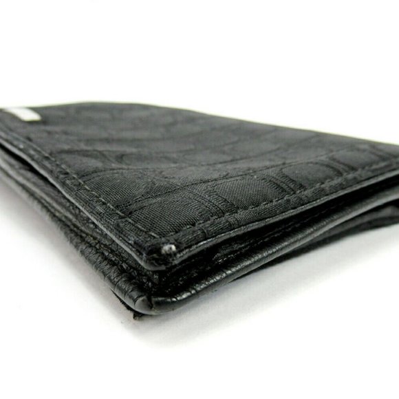 Salvatore ferragamo long pills Gunchini canvas ~ leather Auth used T10106 - Picture 3 of 8